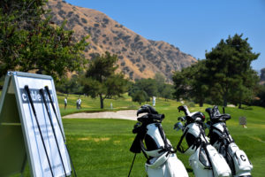 Clublender bags at golf event