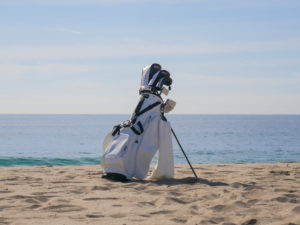 Clublender bag at beach