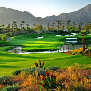 Golf course in Palm Springs