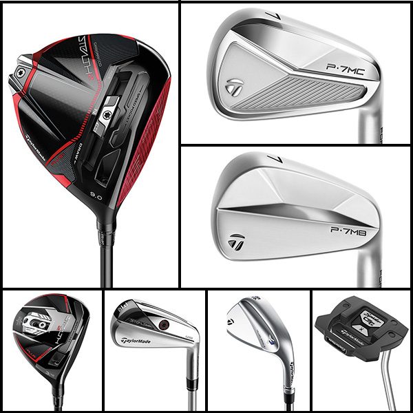TaylorMade P7MC / P7MB / Stealth 2 Plus combo (extra stiff flex)