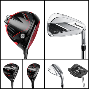 TaylorMade Stealth / Stealth 2 combo (right-handed, stiff flex