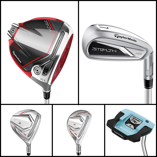 TaylorMade Stealth HD / Stealth 2 HD combo (right-handed, women's