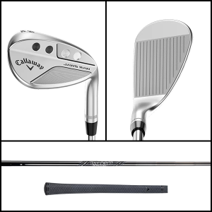 Callaway Jaws Raw Chrome wedges, +1/2"