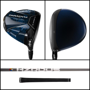 Callaway Paradym driver (regular flex)