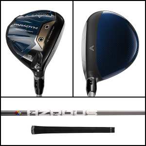Callaway Paradym fairway woods (regular flex), std. length