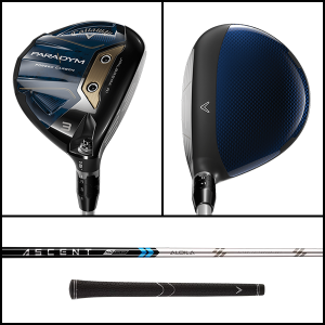 Callaway Paradym fairway wood (women's flex)