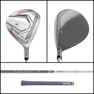 TaylorMade Stealth 2 HD fairway woods (women's flex)