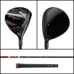 TaylorMade Stealth 2 fairway woods (regular flex)