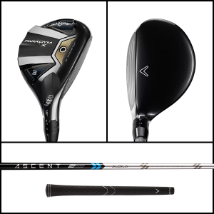 Callaway Paradym X hybrids (women's flex)