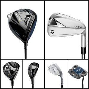 TaylorMade P770 / Qi10 Tour / Qi10 LS combo (stiff flex)