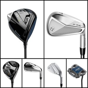 TaylorMade P7MC / Qi10 Tour / Qi10 LS combo (extra stiff flex)