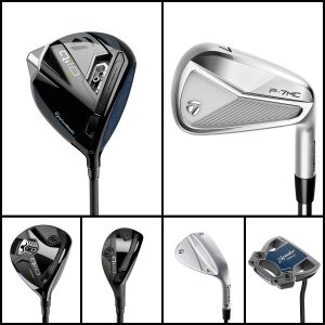 TaylorMade P7MC / Qi10 Tour / Qi10 LS combo (stiff flex)