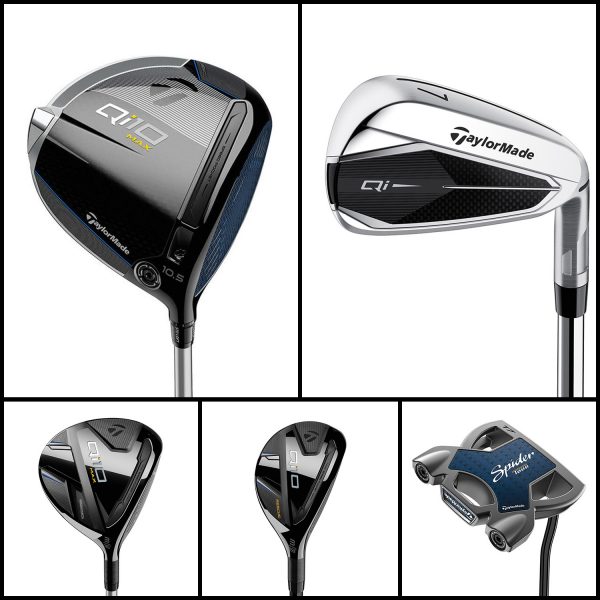 TaylorMade Qi10 MAX 10.5° バシレウス γ 50S TaylorMade Qi10 / Qi10 Max combo (left-handed, senior flex