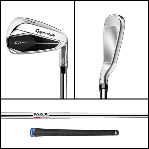 TaylorMade Qi10 irons (stiff flex), +1"