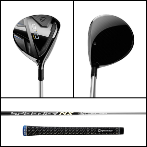 TaylorMade Qi10 Max fairway woods (senior flex)