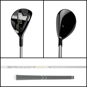 TaylorMade Qi10 Max hybrids (women's flex)