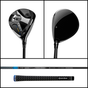 TaylorMade Qi10 Tour fairway wood (stiff flex)