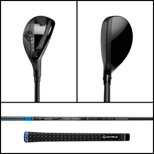 TaylorMade Qi10 Tour hybrid (stiff flex)