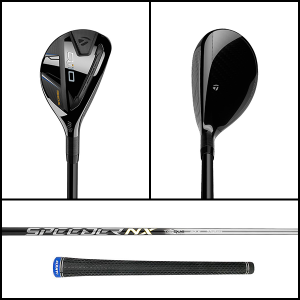 TaylorMade Qi10 hybrids (senior flex)