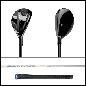 TaylorMade Qi10 hybrids (women's flex)