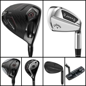Callaway Apex Ai150 / Quantum Triple Diamond combo (right-handed, stiff flex)
