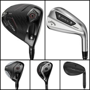 Callaway Apex Ai200 / Quantum Triple Diamond combo (right-handed, stiff flex)