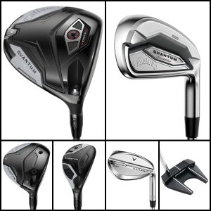 Callaway Quantum Max (right-handed, regular flex; 12-club configuration)