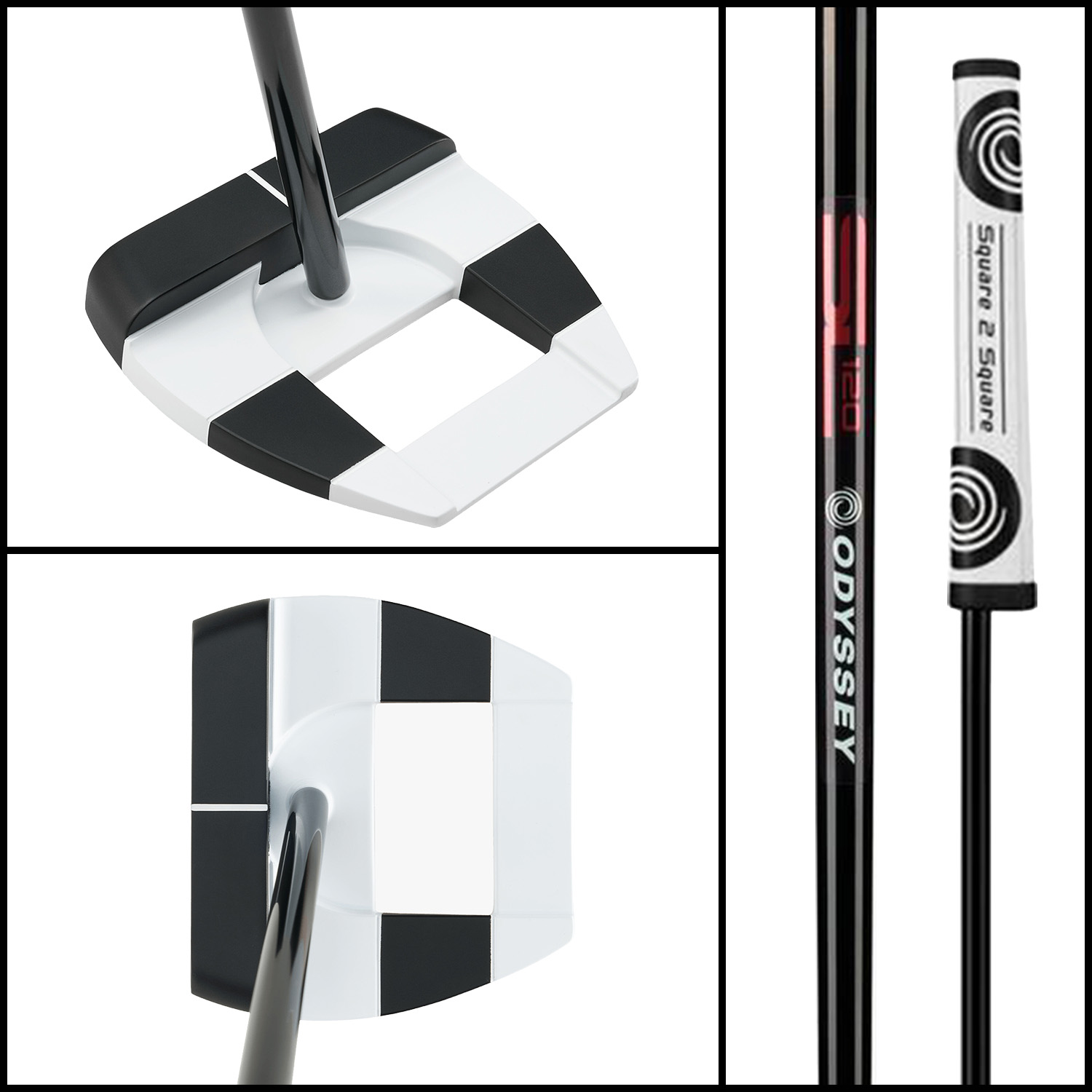 Odyssey Ai-DUAL Square 2 Square Jailbird putter