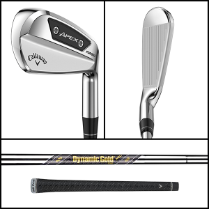 Callaway Apex Ai150 irons (stiff flex)