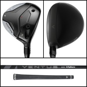 Callaway Quantum Max fairway woods (stiff flex)