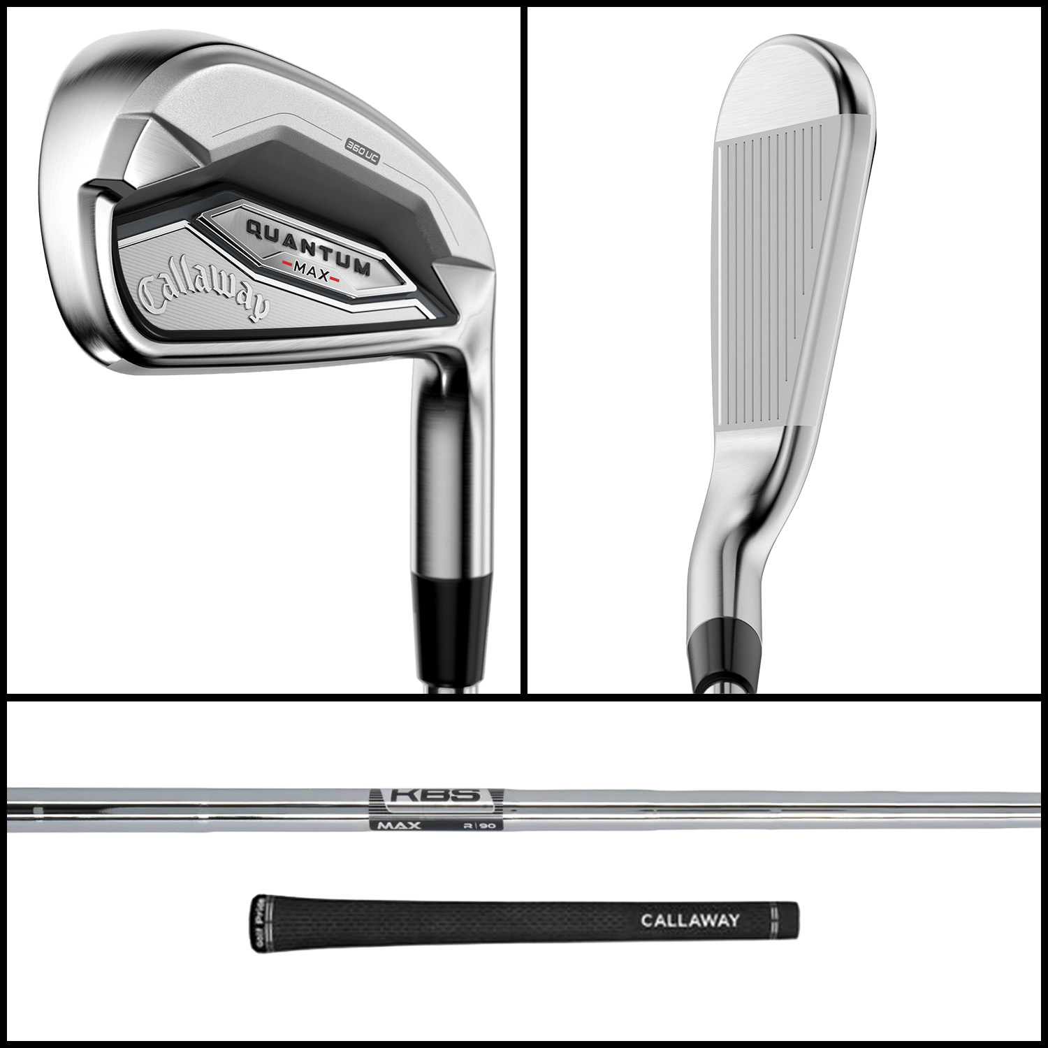 Callaway Quantum Max irons (regular flex)