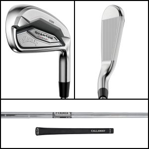 Callaway Quantum Max irons (stiff flex)