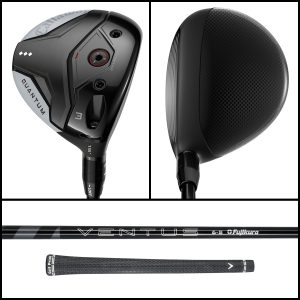 Callaway Quantum Triple Diamond fairway wood (stiff flex)