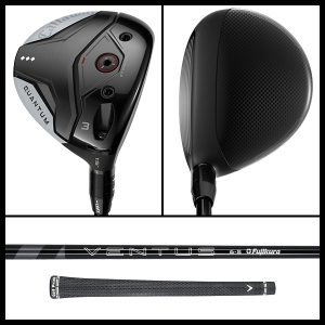 Callaway Quantum Triple Diamond fairway wood (stiff flex)