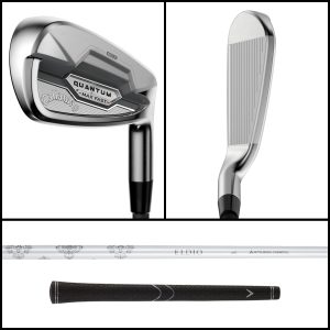 Callaway Quantum Max Fast irons and wedges (women's flex)